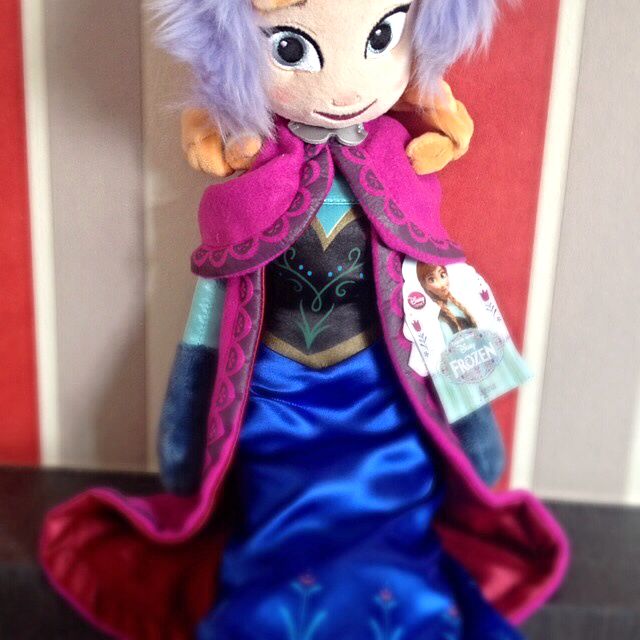 Disney anna plush doll deals