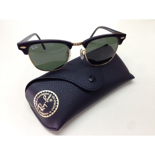 Original Authentic Ray Ban Clubmaster Sunglasses Men s Fashion