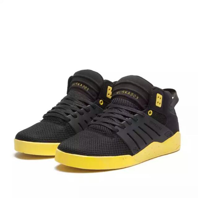 Supra skytop yellow best sale