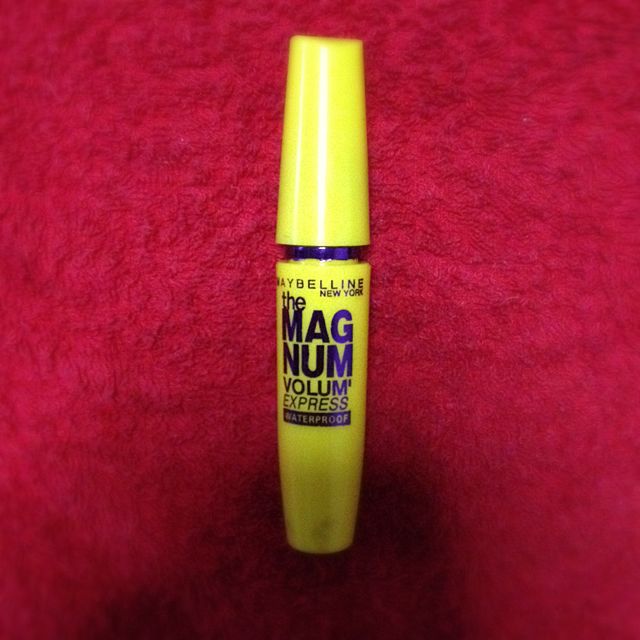 (RESERVED)Maybelline Magnum Mascara, Beauty & Personal Care, Face, Face