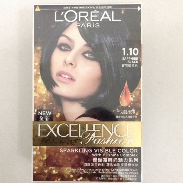 L'Oreal Excellence Fashion Hair Colour Sapphire Black, Beauty & Personal Care, Hair on Carousell L'Oreal Excellence Fashion Hair Colour Sapphire Black, Beauty & Personal Care, Hair on Carousell