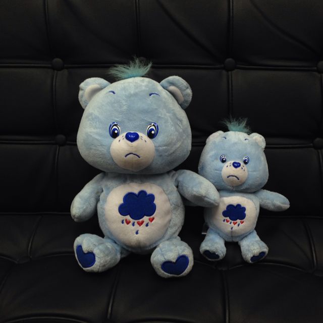 Set of 2 original Care bears (gloomy), Hobbies & Toys, Toys & Games on ...
