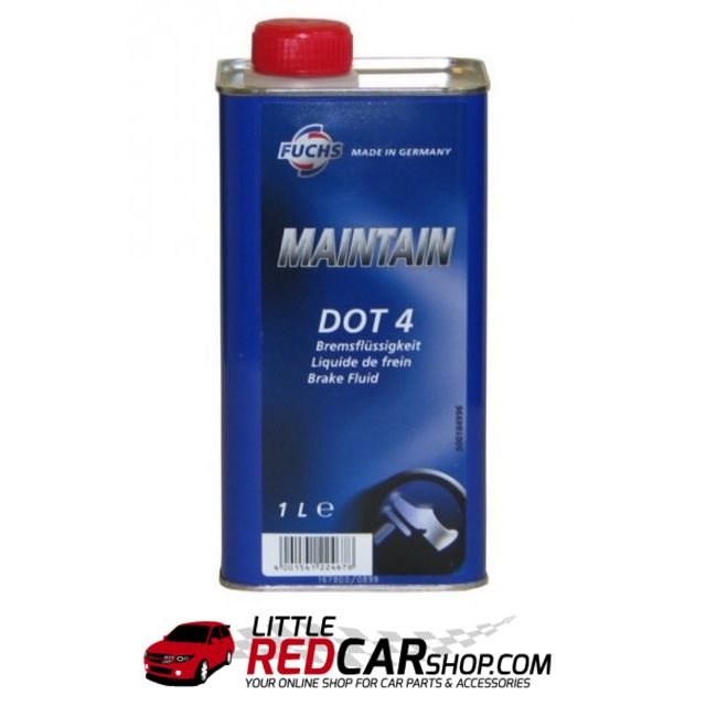 FUCHS MAINTAIN DOT 4 Brake Fluid (1 Litre), Car Accessories on Carousell