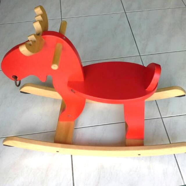 ikea ekorre rocking moose