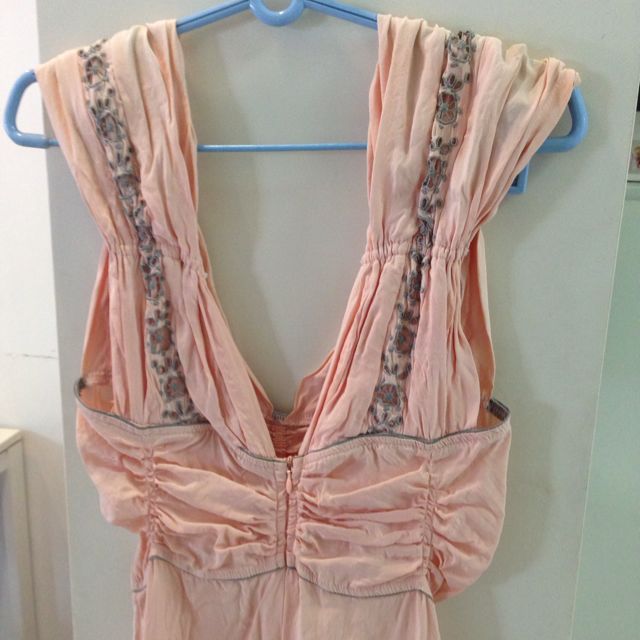 Preloved Australian Designer Alice McCall Peach Dress Is Size 6