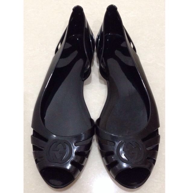 Gucci marola jelly flats sale