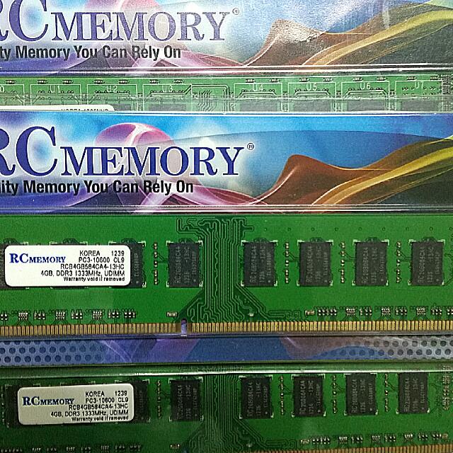 Desktop PC RAM Memory Card, Computers & Tech, Parts & Accessories