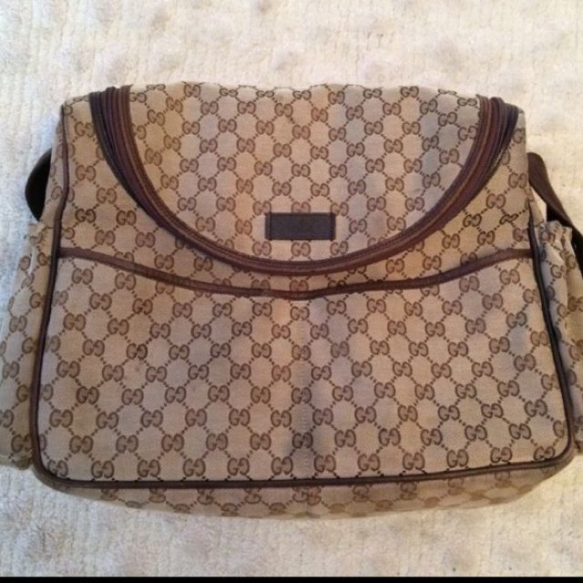 Gucci Diaper Bag, Luxury, Bags & Wallets on Carousell