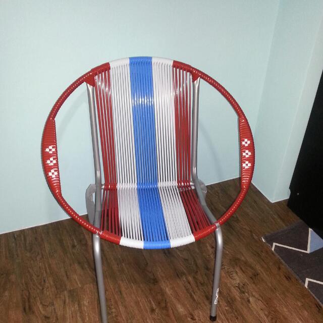 Retro String Chair Of 70s. Comfort seating., Furniture & Home Living ...
