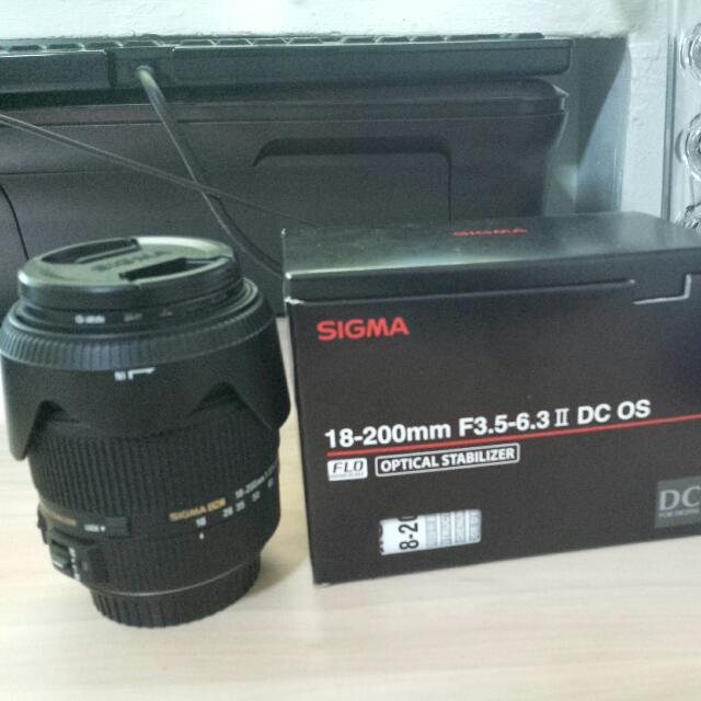 Sigma 18 0mm F3 5 6 3 Ii Dc Os Hsm Canon Mount Photography On Carousell Sigma 18 0mm F3 5 6 3 Ii Dc Os Hsm Canon Mount Photography On Carousell