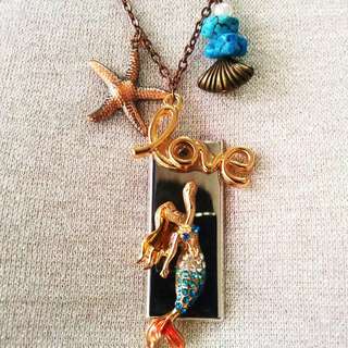 Mermaid's Love Necklace