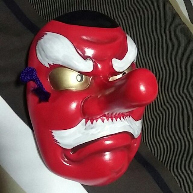 Japanese Tengu Mask, Health & Nutrition, Face Masks & Face Shields on