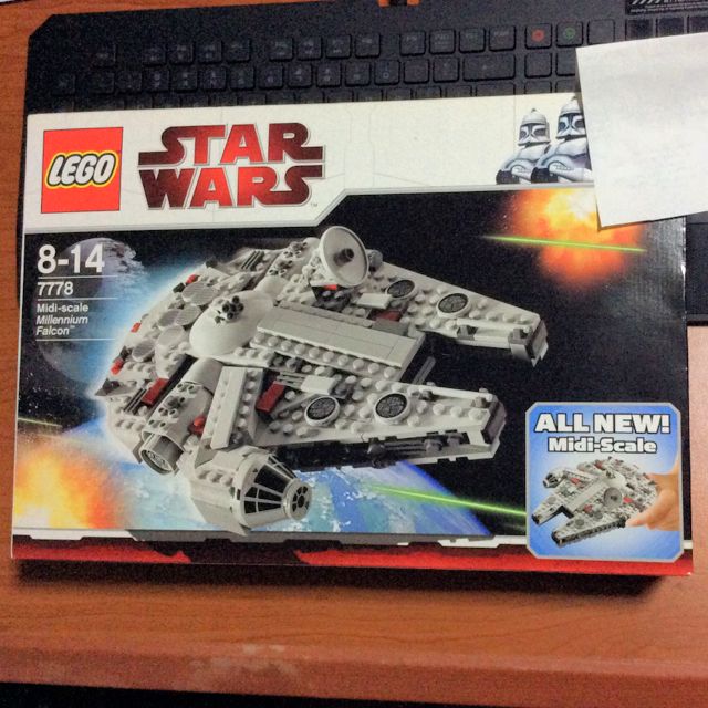 Lego 7778 Midi scale Millennium Falcon Hobbies Toys Toys Games on Carousell