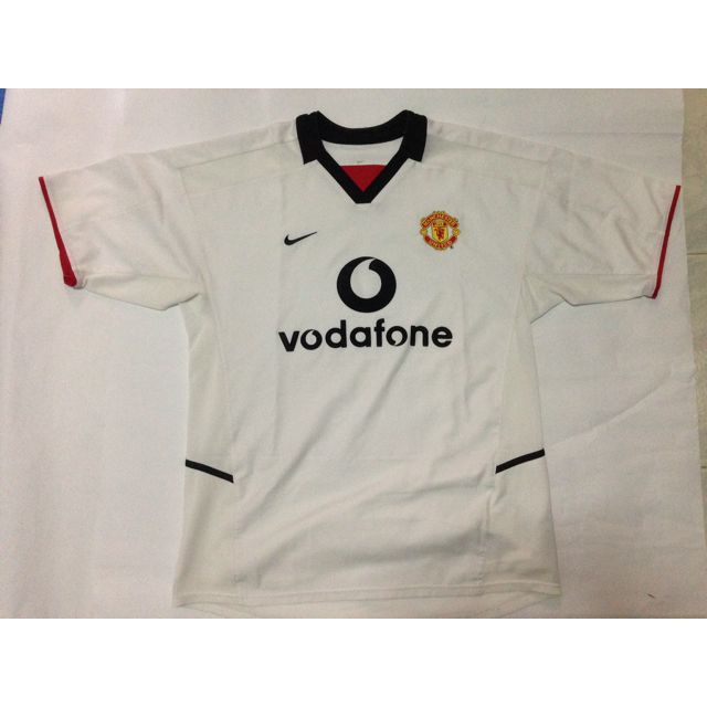 Manchester United Away Jersey 2002/03 ,Size Small on Carousell