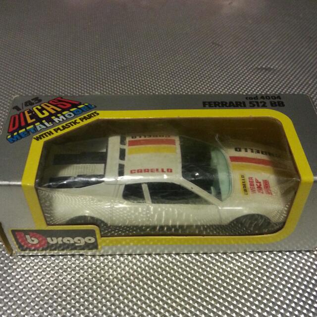 rare burago model cars