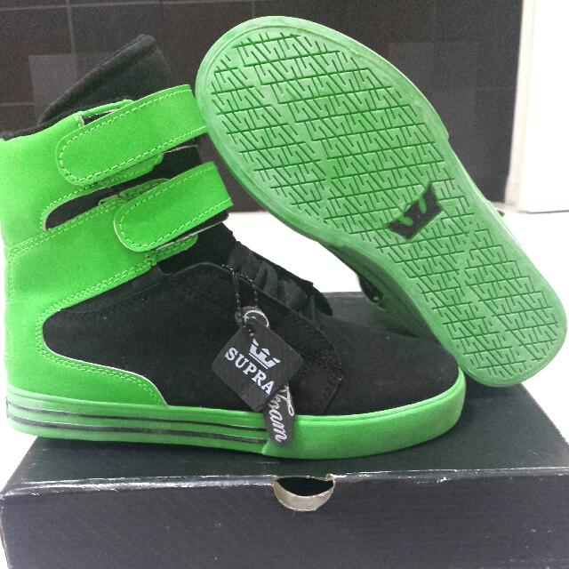 Supra tk society x sales games neon green black