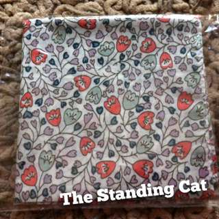 Retro Flower Handkerchief