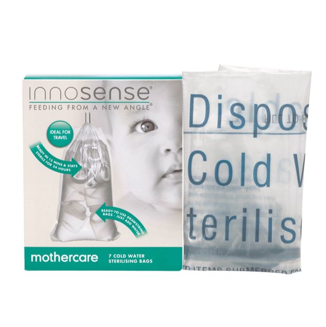 Innosense Cold Water Sterilising Bags 3 pack by Mothercare
