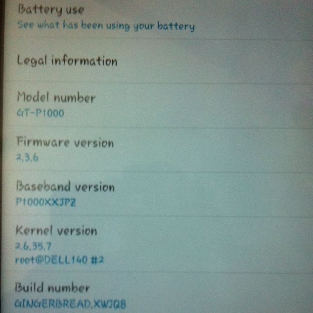 Samsung Tablet P1000, Computers & Tech, Parts & Accessories, Networking