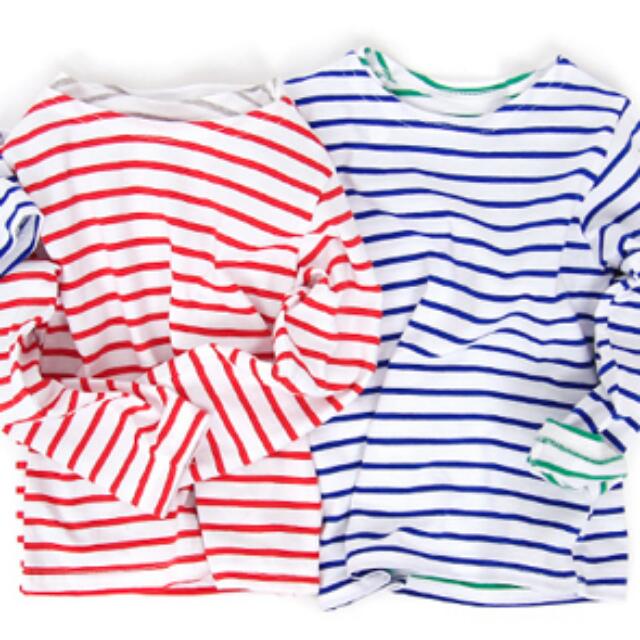 Stripe Long Sleeve T-shirt (Category: Babies & Kids Fashion) located in Singapore. Submitted by jinihii (Listing ID 7052489, Image 1). Description: .
