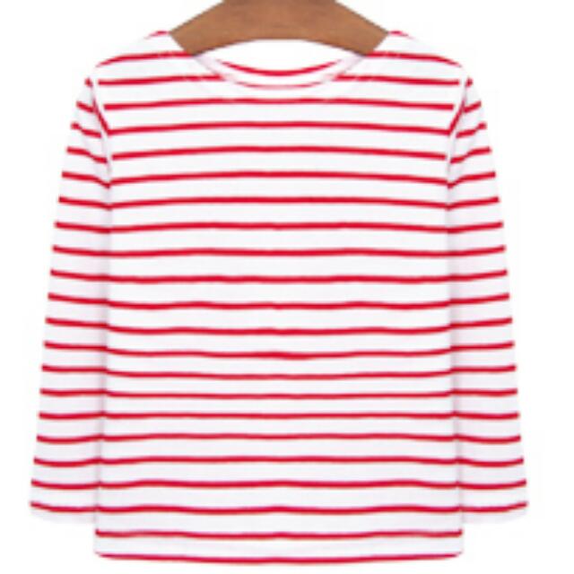 Stripe Long Sleeve T-shirt (Category: Babies & Kids Fashion) located in Singapore. Submitted by jinihii (Listing ID 7052489, Image 2). Description: .