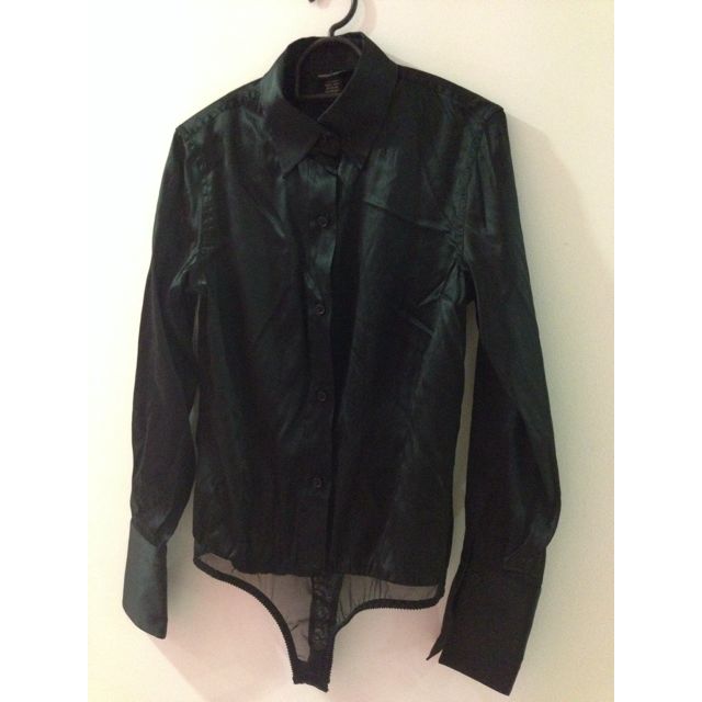 formal black bodysuit