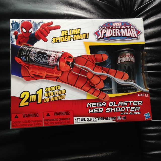 spider man mega blaster