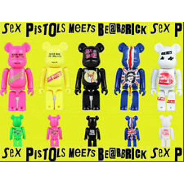 bearbrick sex pistols