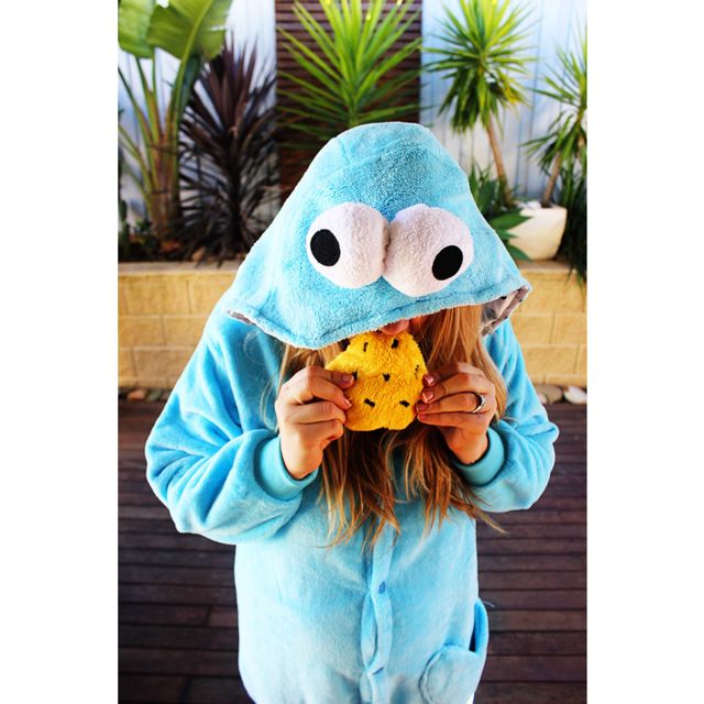 BN COOKIE MONSTER ONESIE PENDING Babies Kids Babies Kids Fashion on Carousell