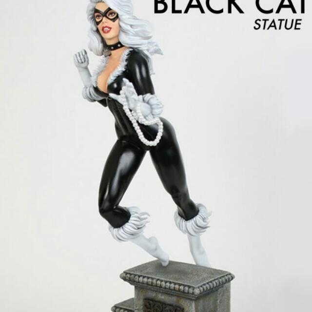 Bowen Sideshow Marvel Comics Black Cat Retro Classic Spider Man