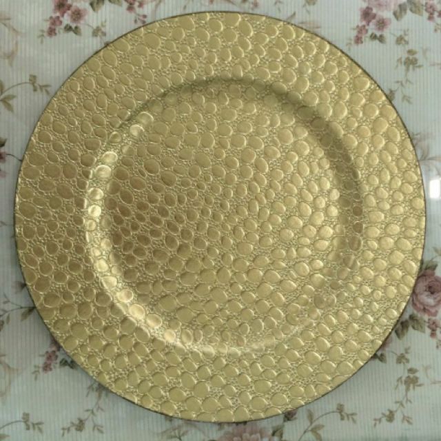 Decorative Gold Plates Set of 4, TV & Home Appliances, Kitchen