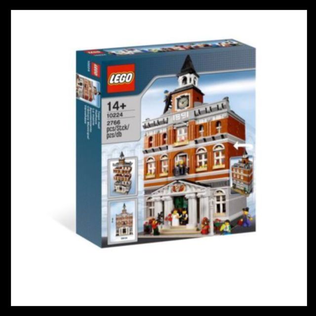 Lego Creator Exclusives Modular Buildings 10224 Town Hall Hobbies Toys Toys Games on Carousell