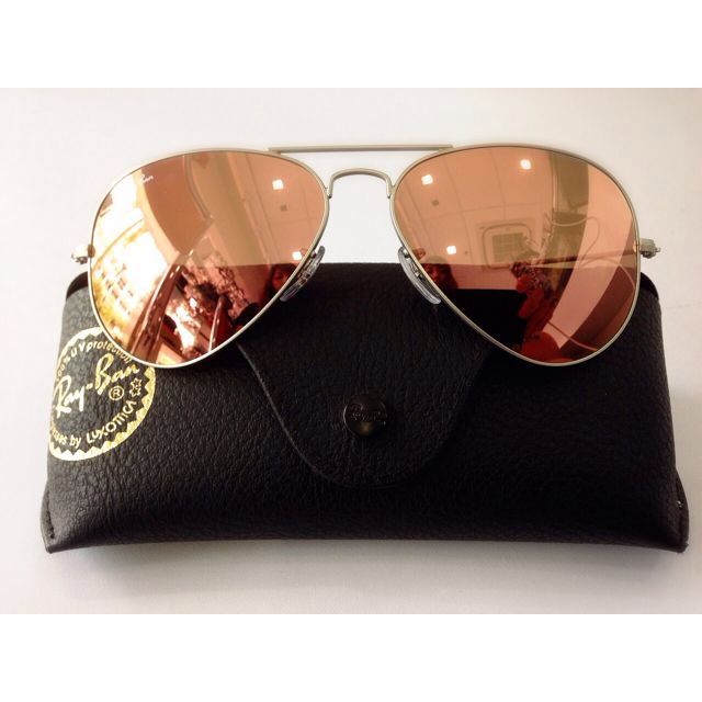 Ray ban silver pink outlet mirror