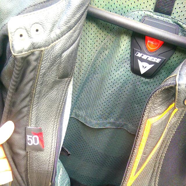 Dainese SM CRS One Piece Leather Supermoto Racing suit Cars on
