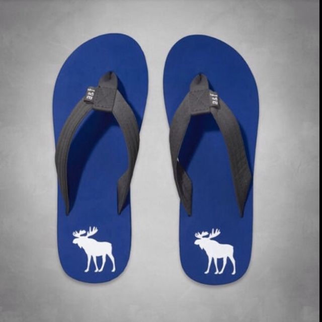 abercrombie & fitch flip flops