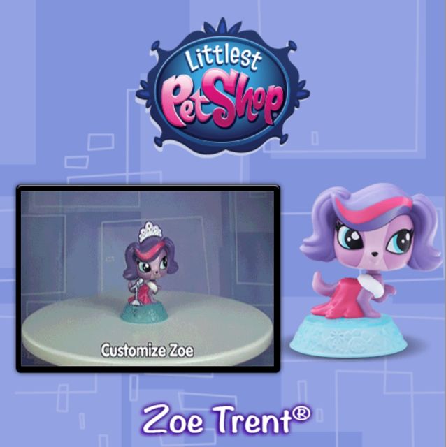 McDonald's Littlest Shop Zoe Trent, Hobbies & Toys, Toys & Games on Carousell