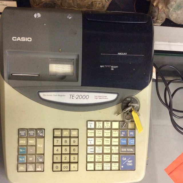 used cash register