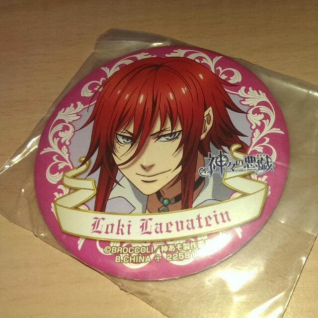 Wallpaper Kamigami No Asobi Loki Badge Entertainment J Pop On Carousell HD