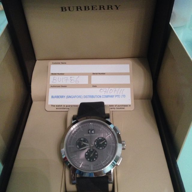 Burberry watch