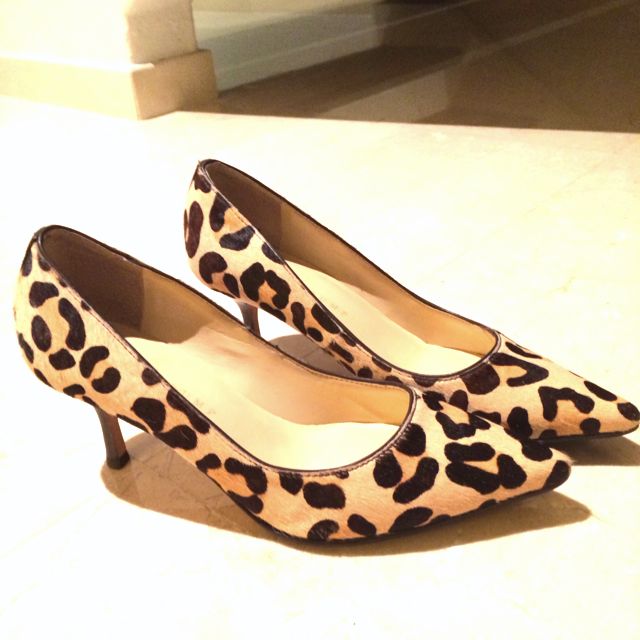 Ivanka trump leopard pumps discount