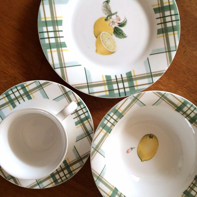New Decade By Noritake Lemon Sky 4pc Set x 2 Brand New TV Home Appliances Kitchen Appliances Other Kitchen Appliances on Carousell