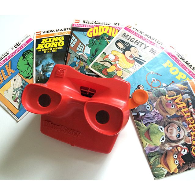  Casper - The Movie - ViewMaster - 3 Reel Set - 21 3D Images :  Toys & Games