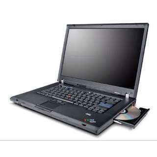 Lenovo Thinkpad IBM Laptop + MS Office + NEW BATTERY !