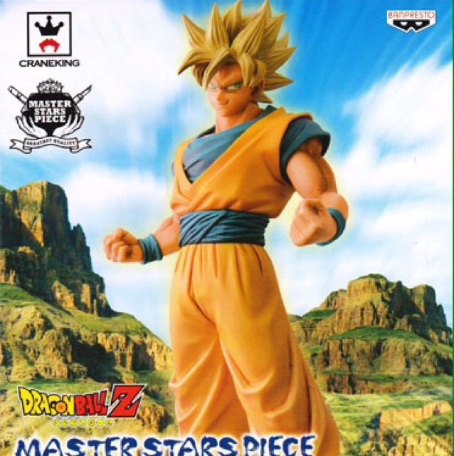 Figurine Dragon Ball Super Master Stars Piece Son Goku Two Dimensions 04 - Banpresto - Neuve Sous Blister