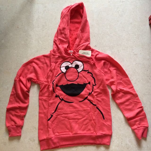 Elmo sweatshirt forever 21 store