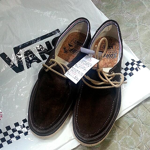 Leather Vans Surf Siders From Japan 