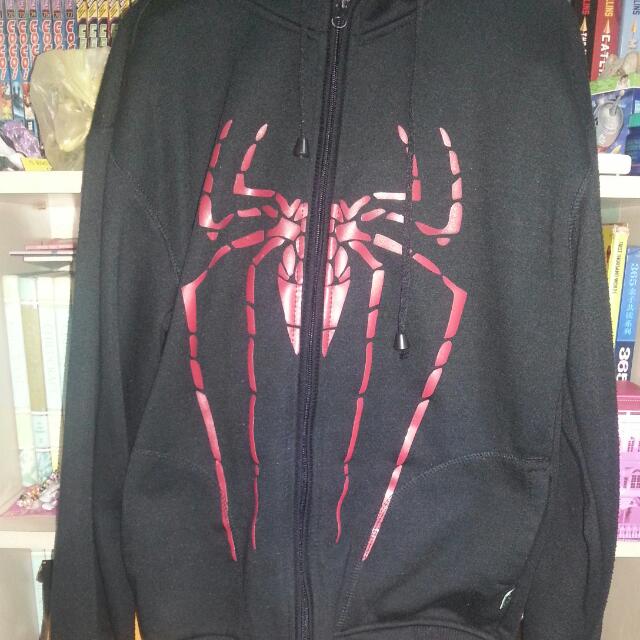Black Spiderman Hoodie Entertainment J Pop On Carousell