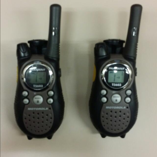 Motorola TalkAbout T6320 2-Way Radio w/ Corded Mic - Pair main image 1