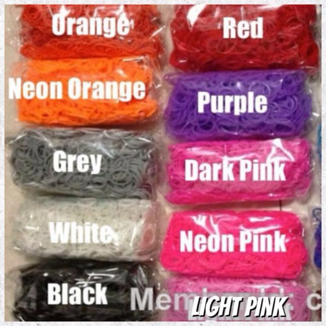 Grey loom bands best sale