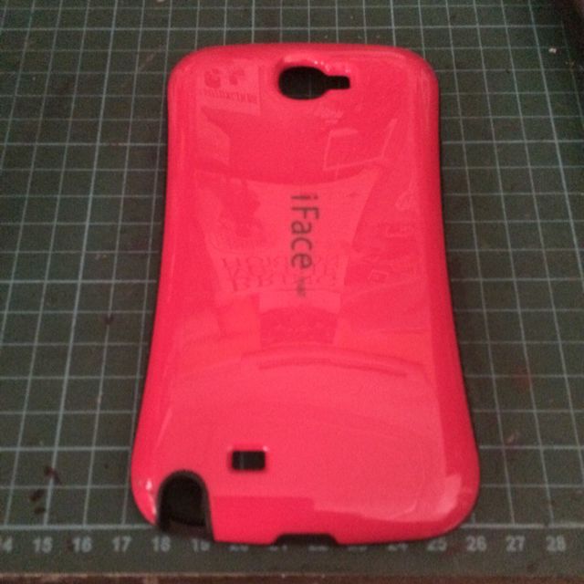 Samsung Galaxy Note 2 Iface Pink Casing, Computers & Tech, Parts ...